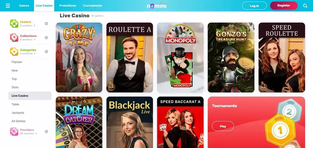 Nomini Képernyőkép 1